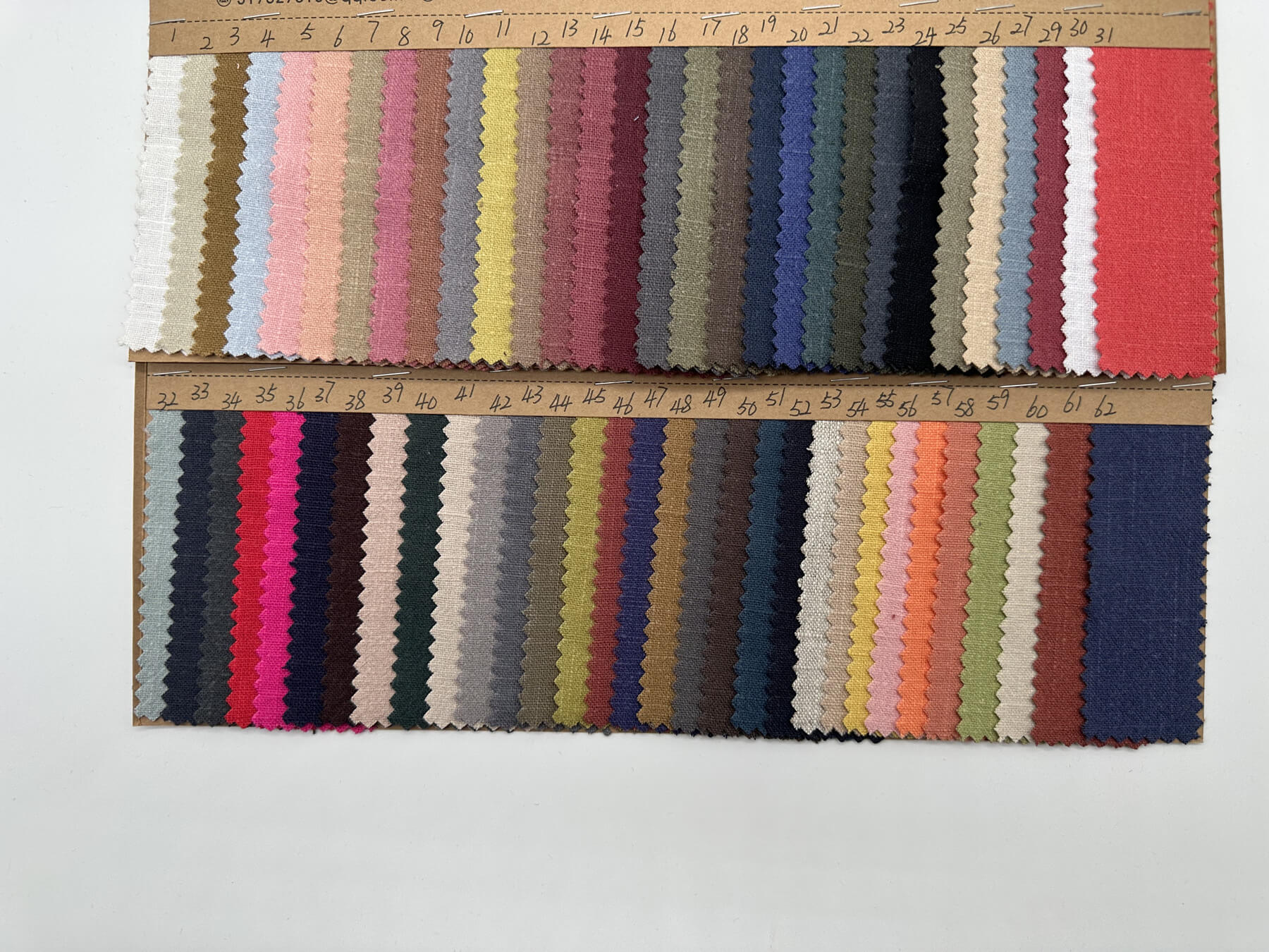 Solid Casual Bag Ramie Woven Fabric for Bag Wholesale Supplier 6